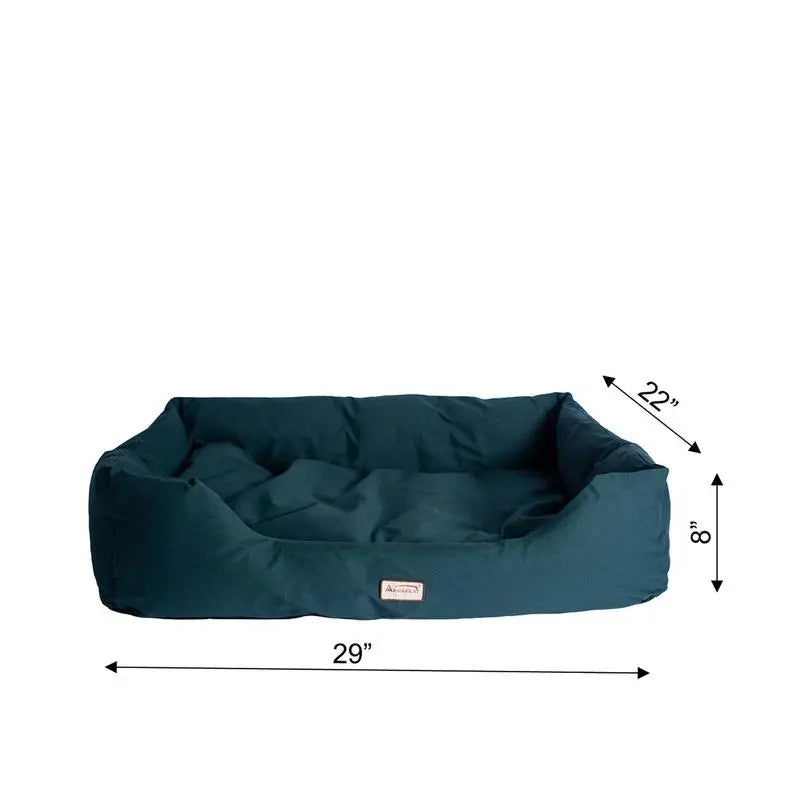 Armarkat Bolstered Dog Bed, Anti-Slip Pet Bed, Laurel Green BearwoodEssentials-Elevated Pet Feeders