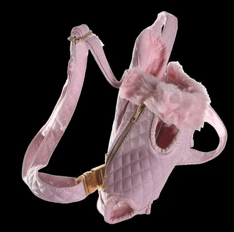 Backpack for Dogs | Vegan Leather BearwoodEssentials-Elevated Pet Feeders