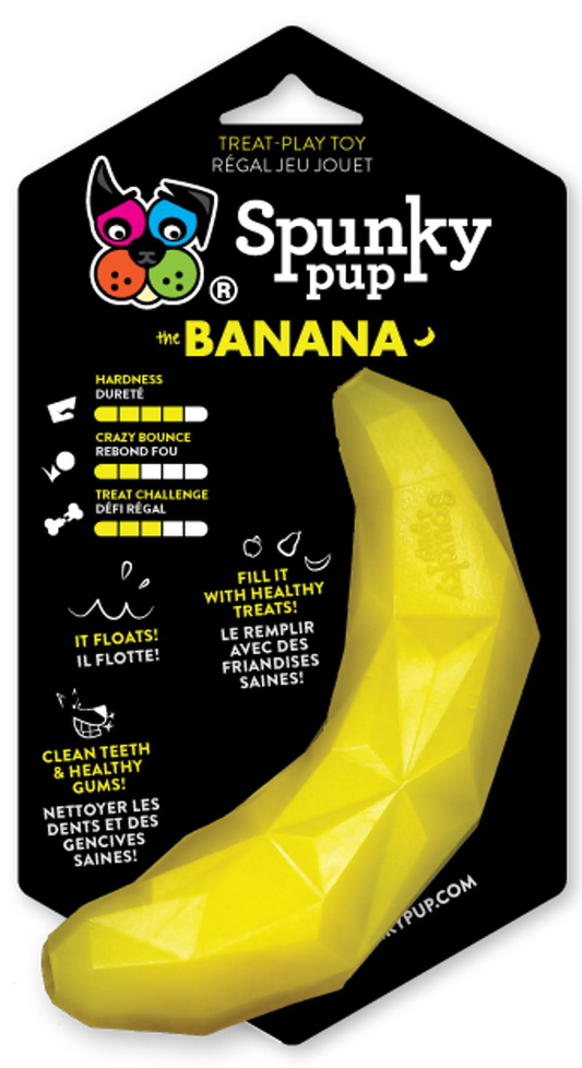 Banana Toy Spunky Pup Dog Toys
