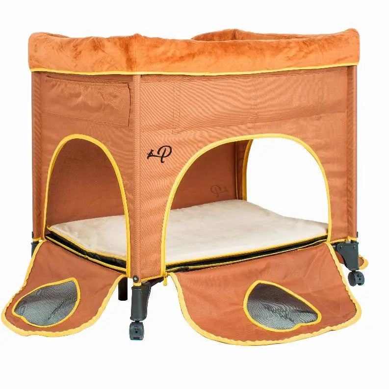 Bedside Lounge Pet Bed BearwoodEssentials-Elevated Pet Feeders