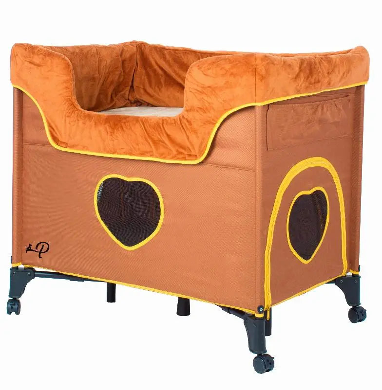 Bedside Lounge Pet Bed BearwoodEssentials-Elevated Pet Feeders
