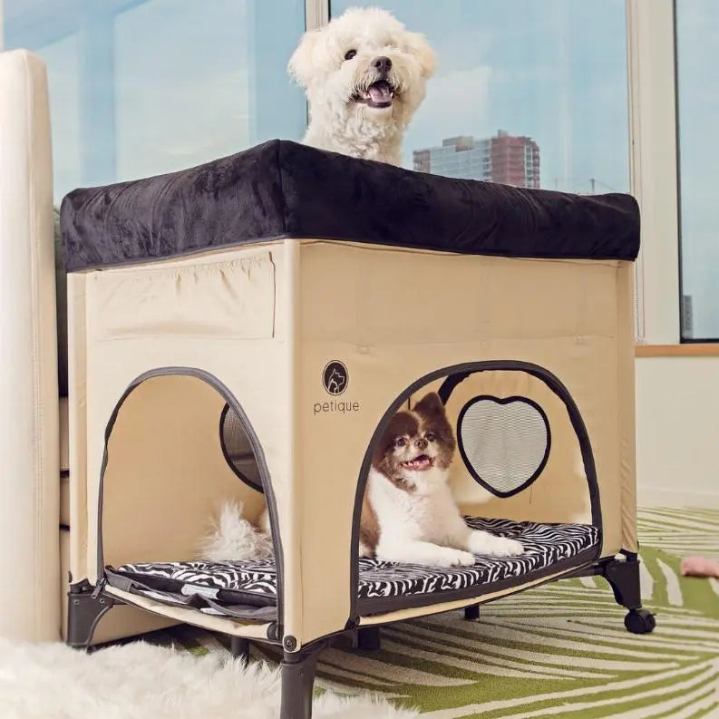 Bedside Lounge Pet Bed BearwoodEssentials-Elevated Pet Feeders