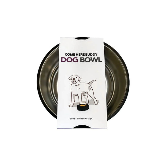 Black Dog Bowl Come Here Buddy