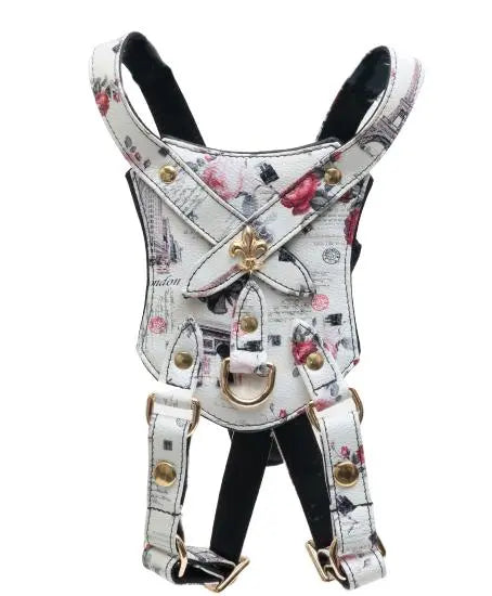 C'est La Vie Harness BearwoodEssentials-Elevated Pet Feeders