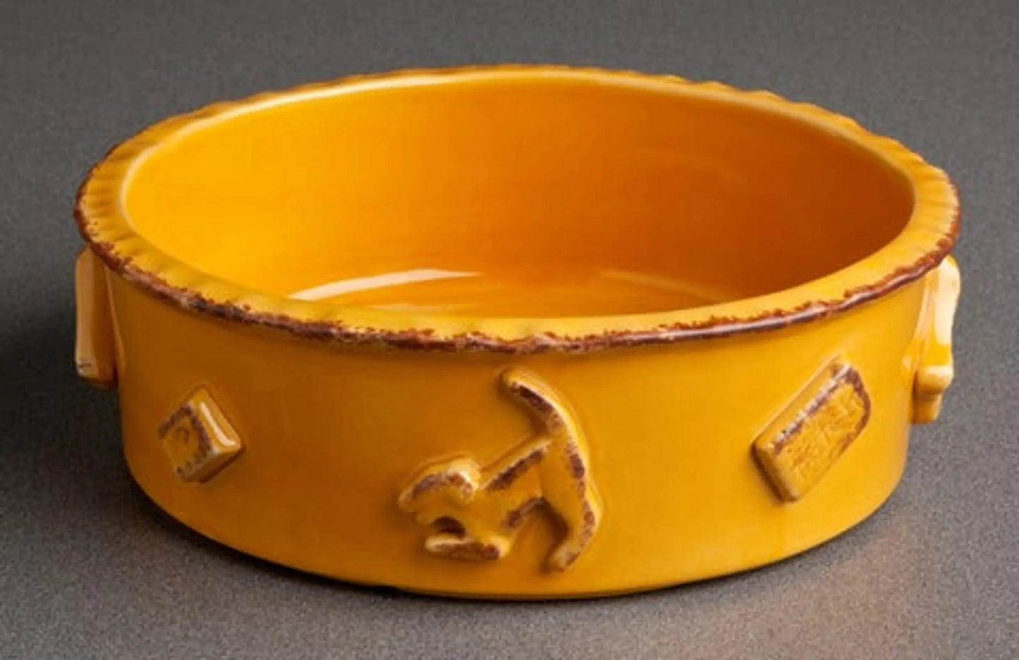 Carmel Ceramica Dog Food/Water Bowl Carmel Ceramica