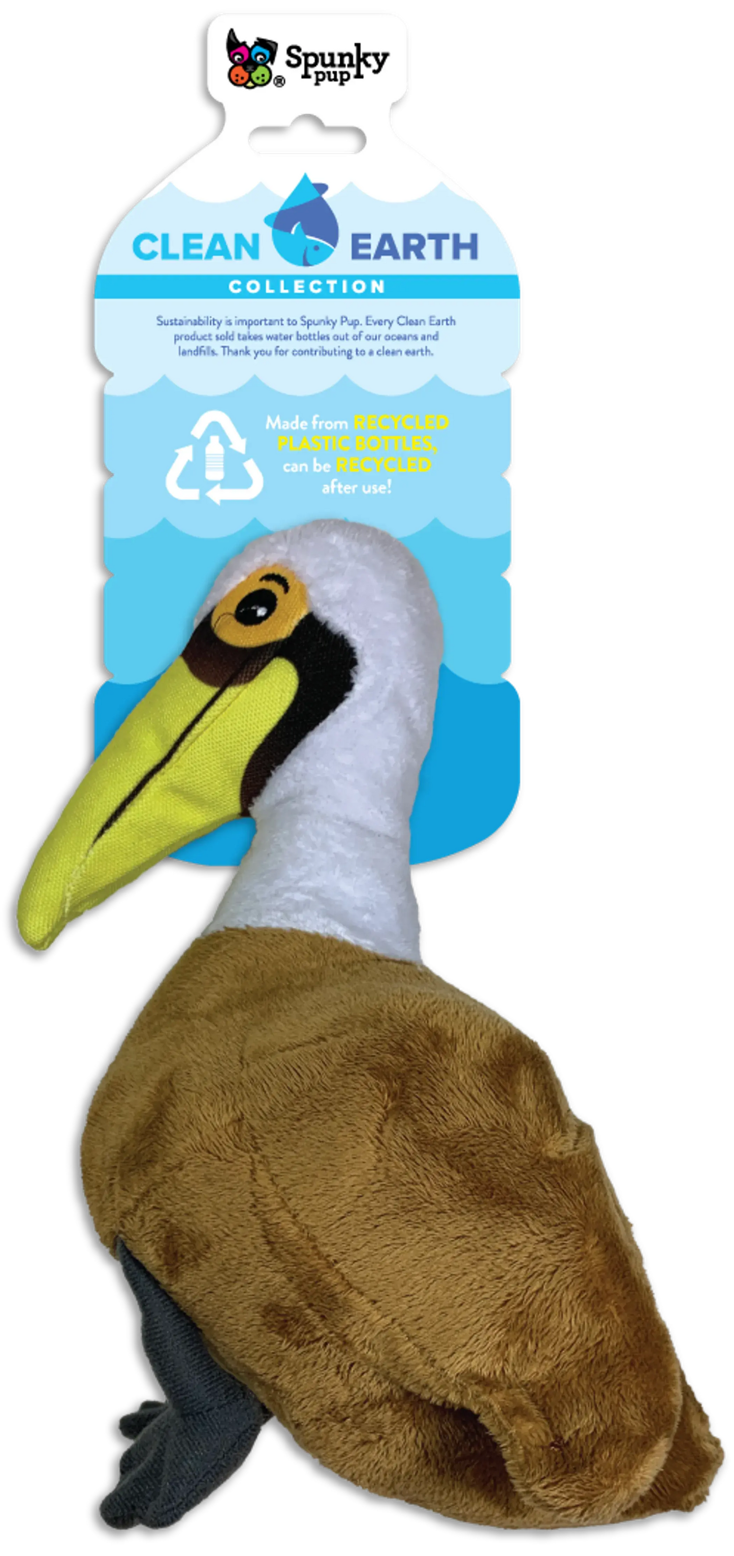 Clean Earth Plush Toy BearwoodEssentials-Elevated Pet Feeders