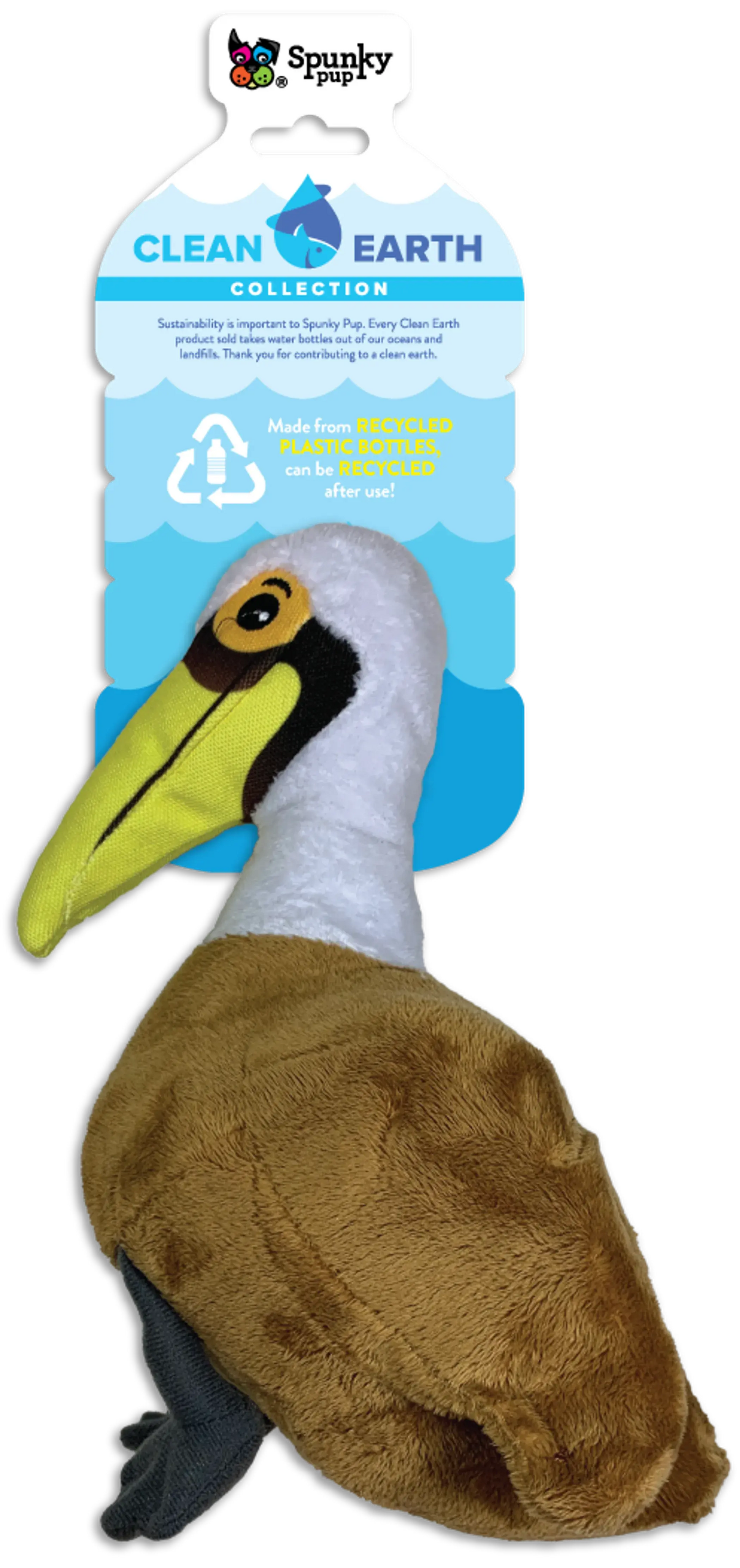 Clean Earth Plush Toy BearwoodEssentials-Elevated Pet Feeders