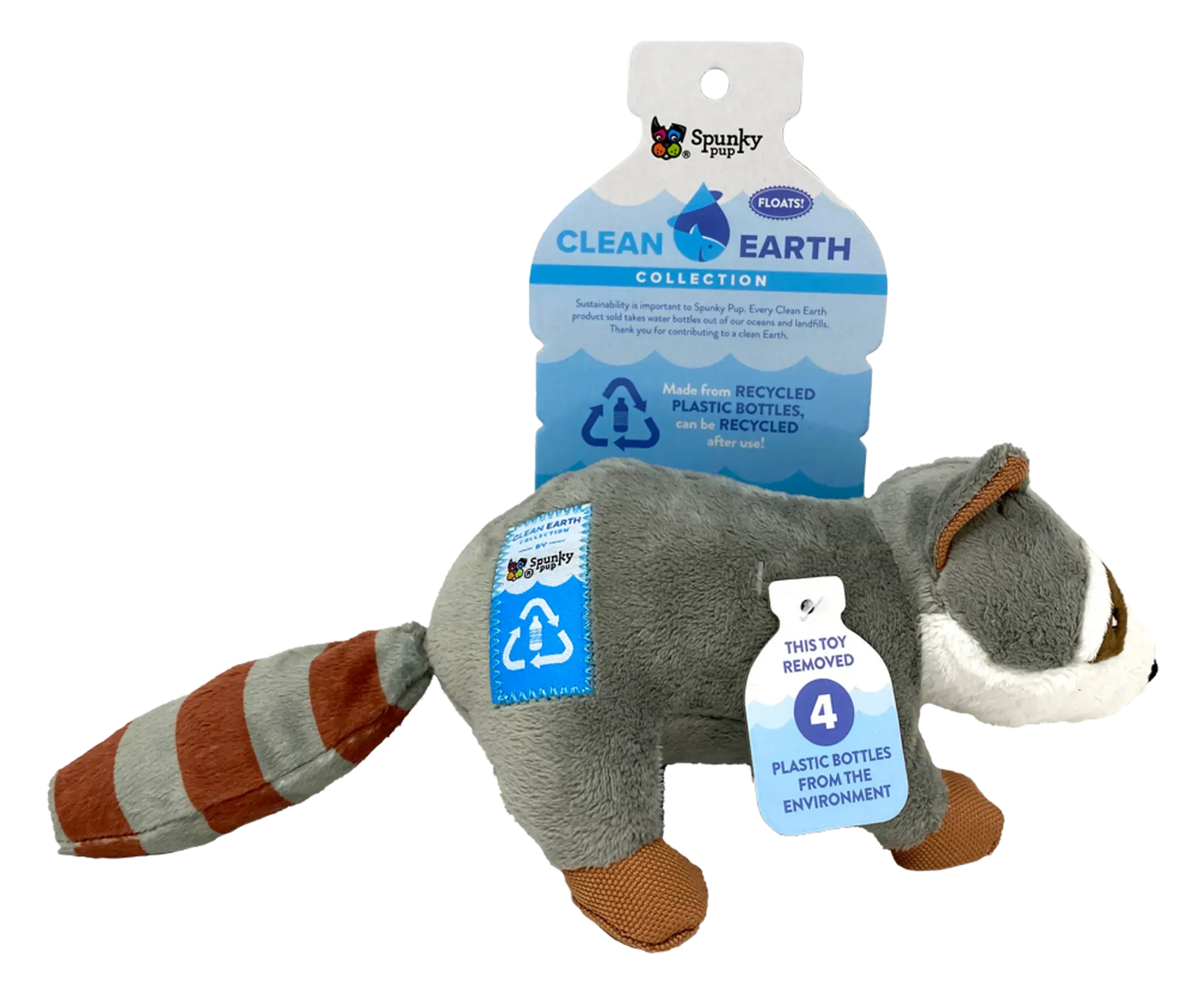 Clean Earth Plush Toy BearwoodEssentials-Elevated Pet Feeders