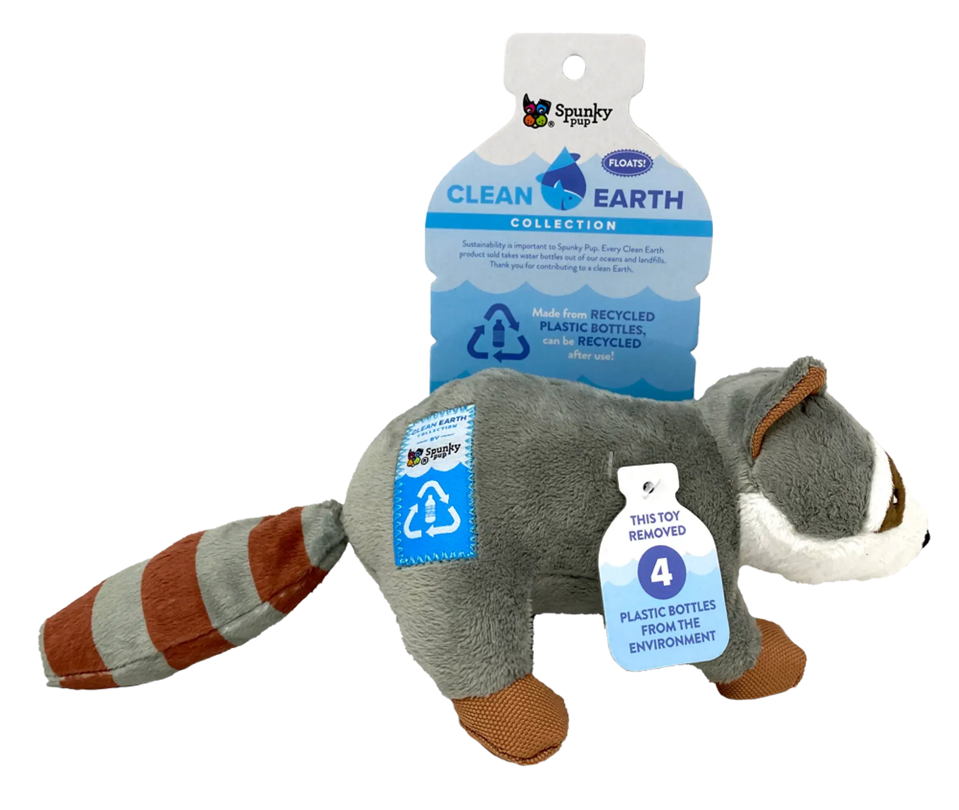 Clean Earth Plush Toy BearwoodEssentials-Elevated Pet Feeders
