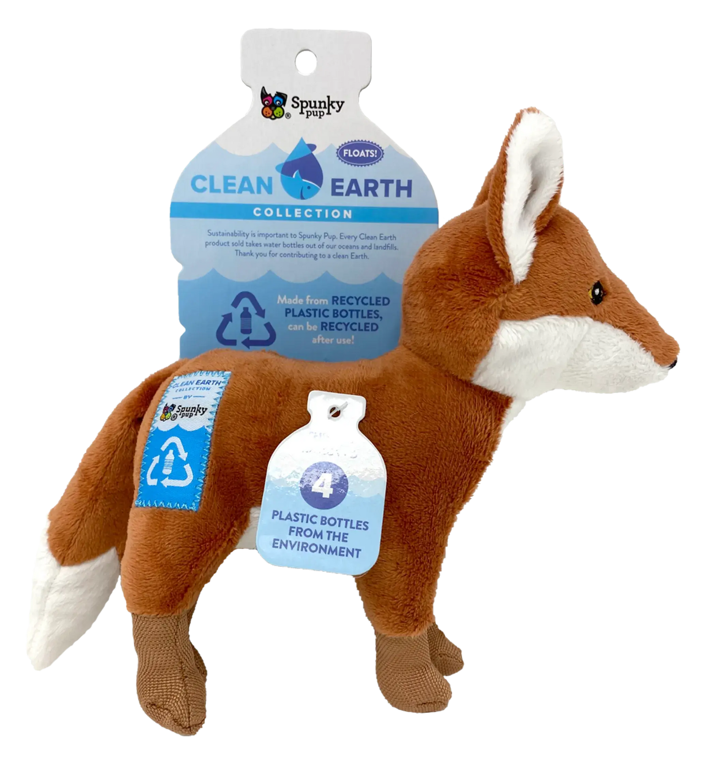 Clean Earth Plush Toy BearwoodEssentials-Elevated Pet Feeders