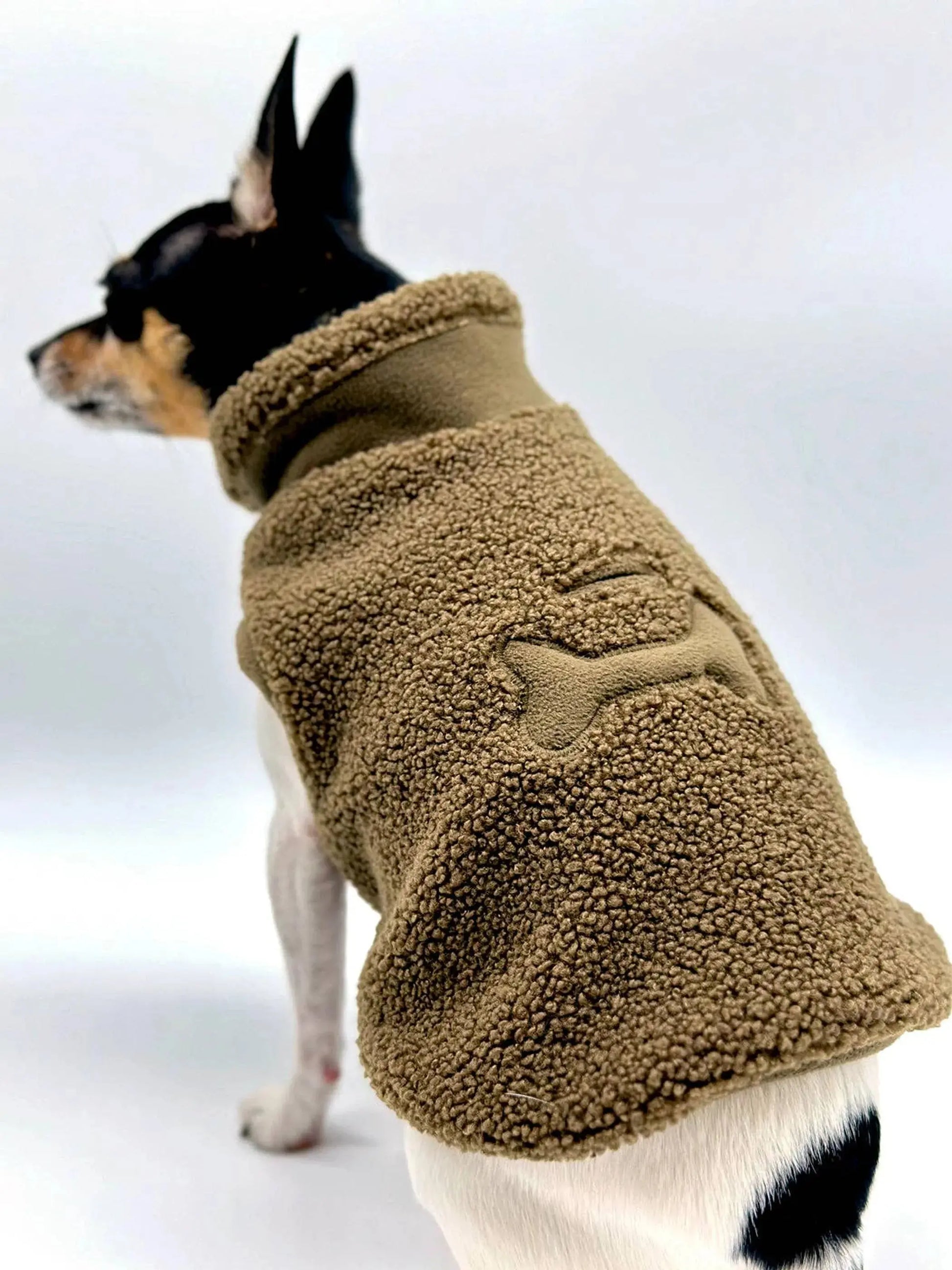 Cozy Sherpa Fleece Pullover DoggieCoutureNY