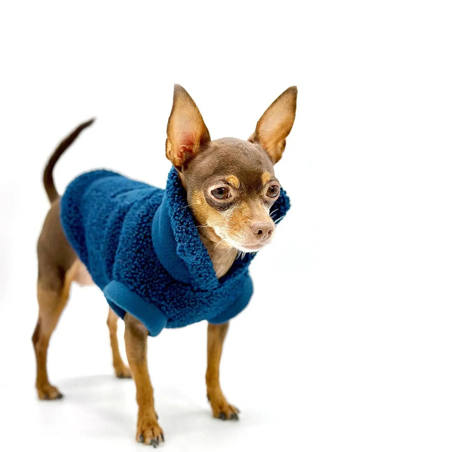 Cozy Sherpa Fleece Pullover DoggieCoutureNY