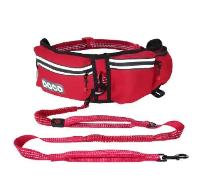 Doco Jogging Belt With Bungee Leash Hands Free Dog BearwoodEssentials-Elevated Pet Feeders