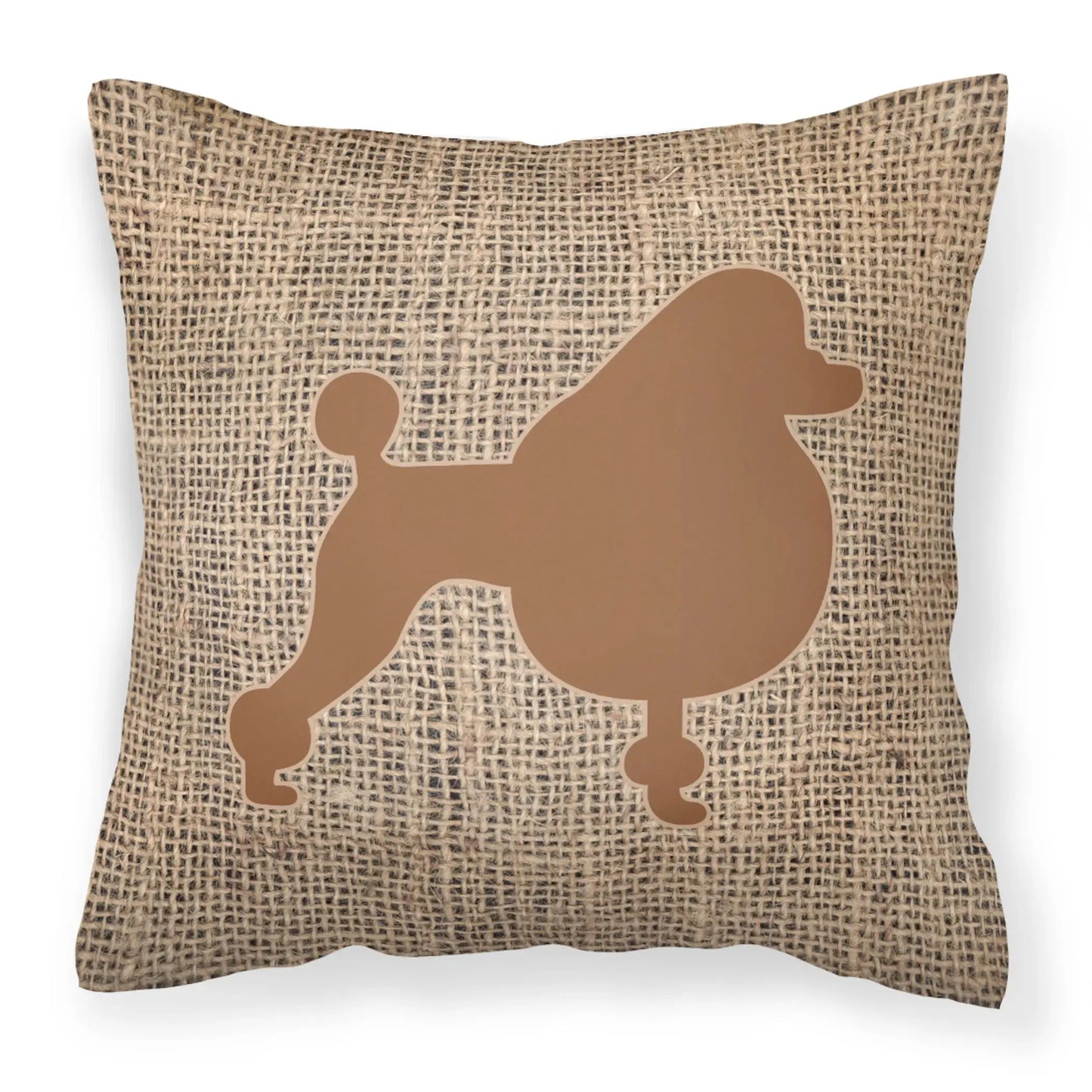 Dog Breed Burlap Fabric Decorative Pillow Carolines Treasures, Inc