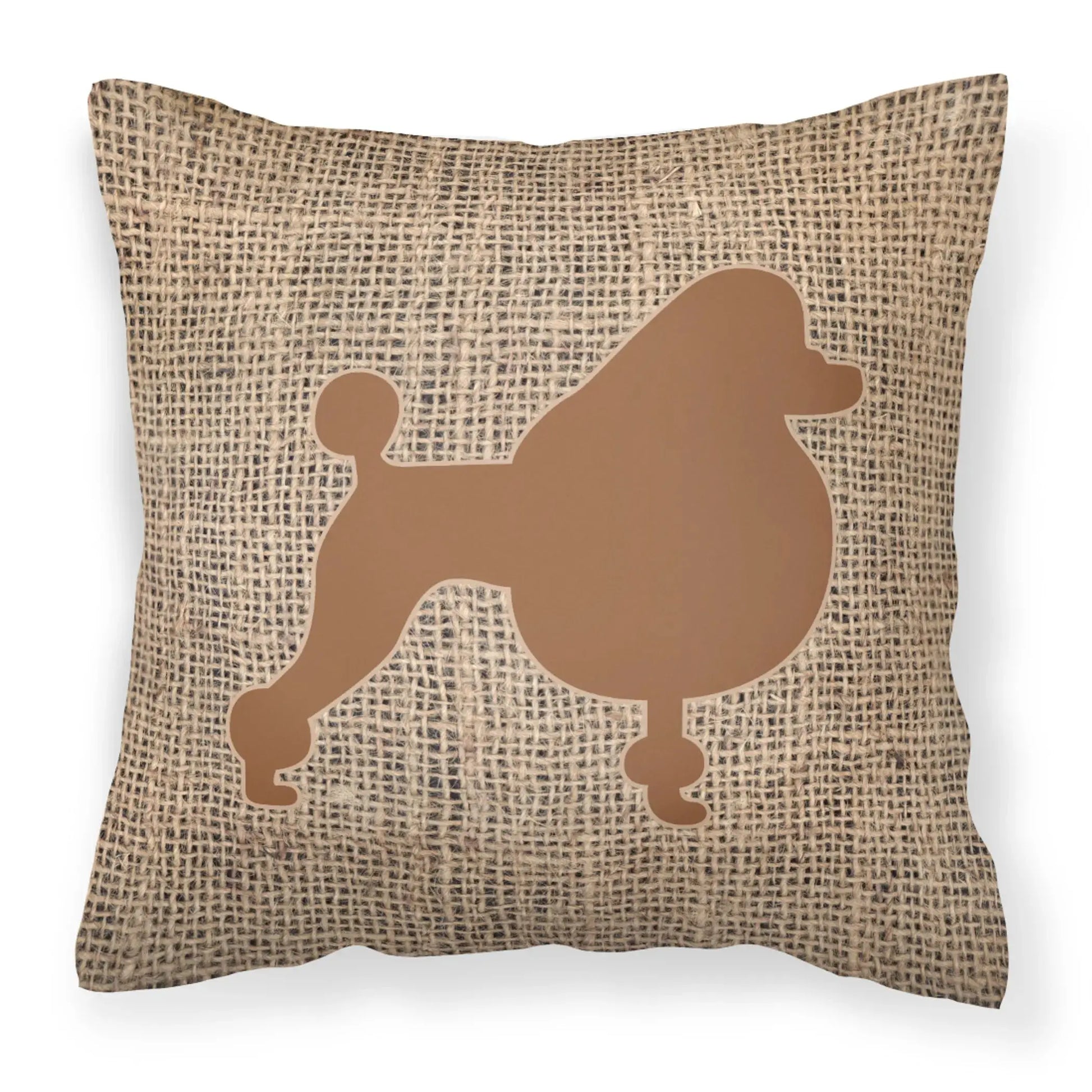Dog Breed Burlap Fabric Decorative Pillow Carolines Treasures, Inc