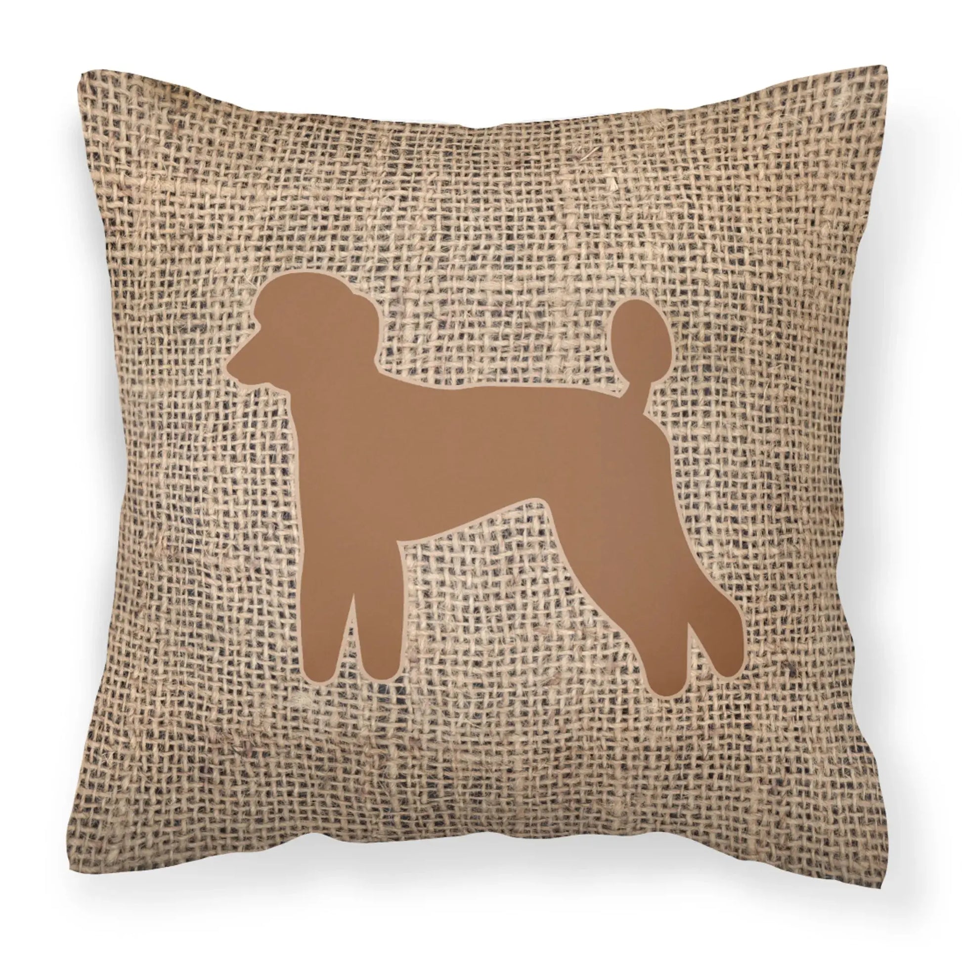 Dog Breed Burlap Fabric Decorative Pillow Carolines Treasures, Inc