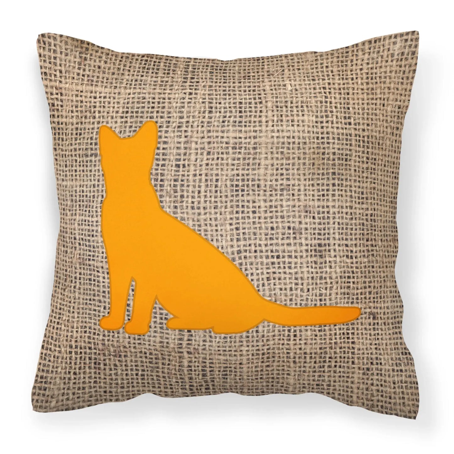 Dog Breed Burlap Fabric Decorative Pillow Carolines Treasures, Inc
