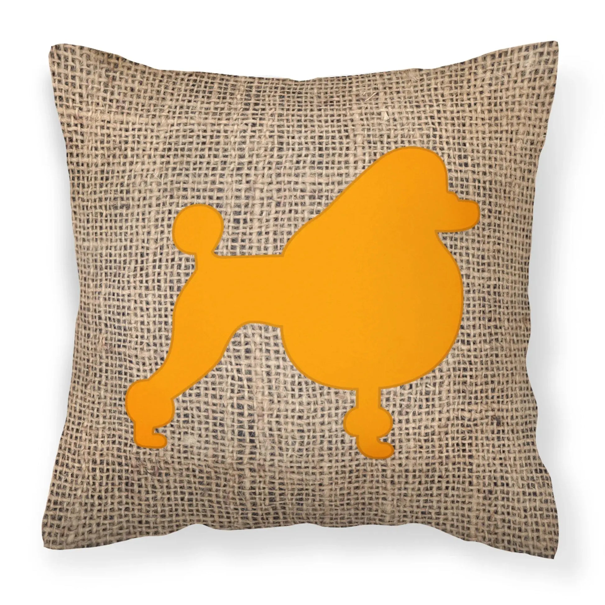 Dog Breed Burlap Fabric Decorative Pillow Carolines Treasures, Inc
