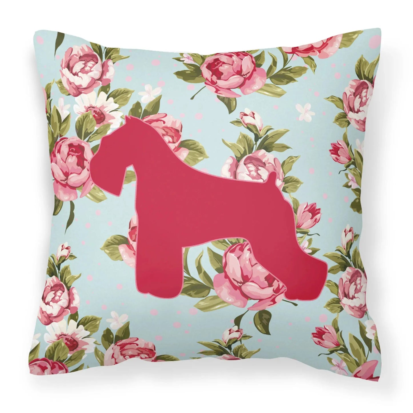 Dog Breed Shabby Chic Fabric Decorative Pillow Carolines Treasures, Inc