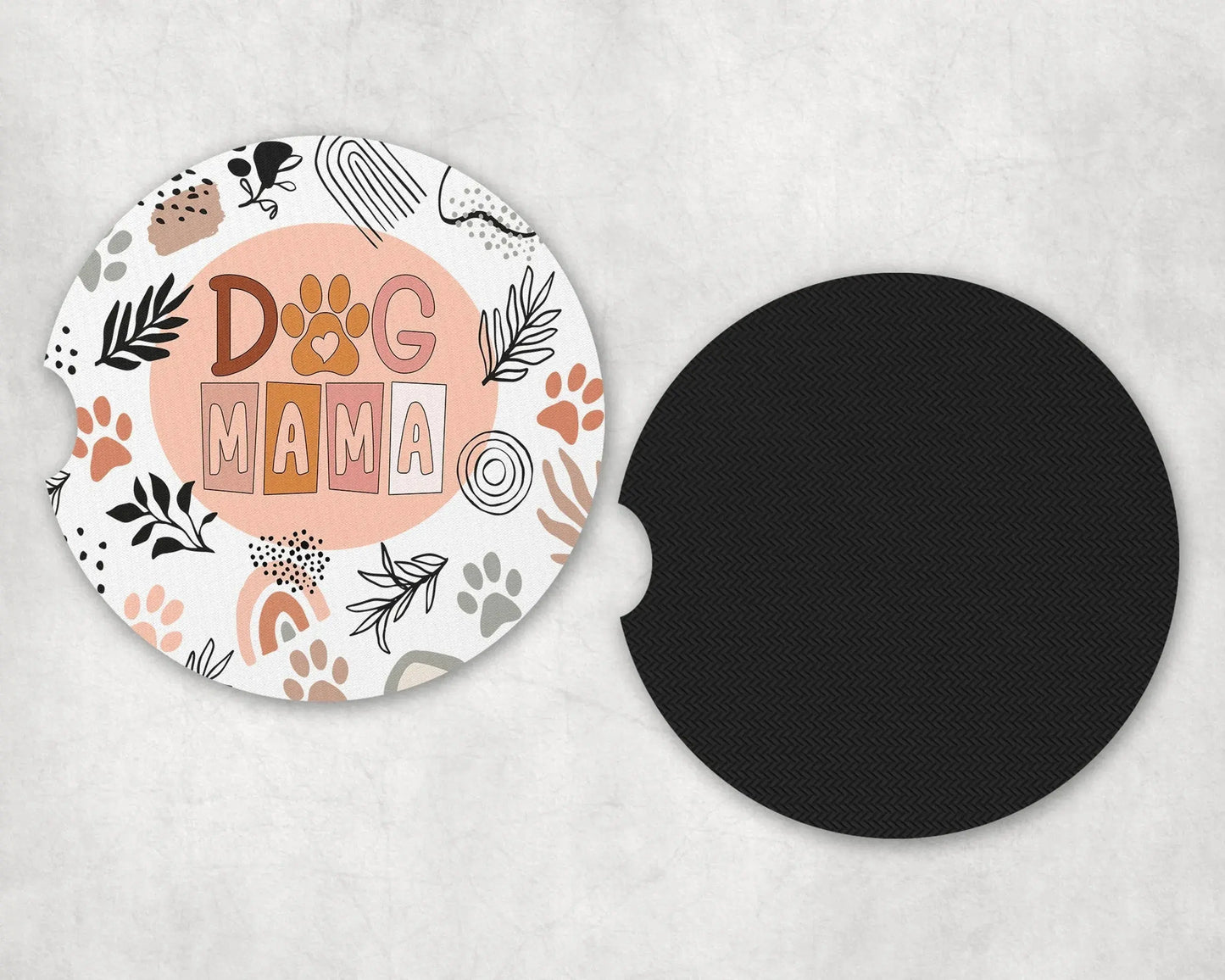 Dog Mama|Car Coaster Set Rowdy Ridge Co
