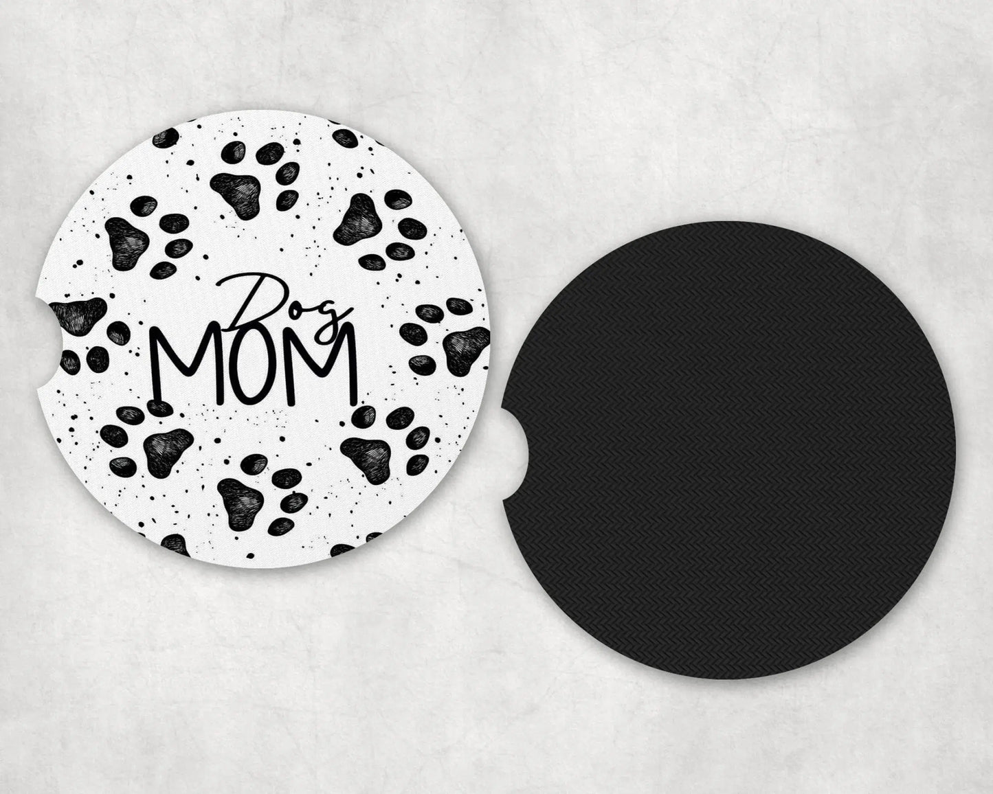 Dog Mom|Car Coaster Set Rowdy Ridge Co