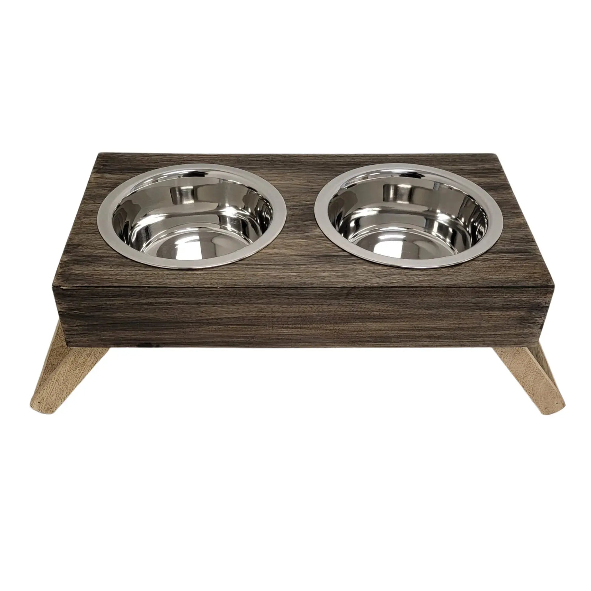 Eco-Friendly Elevated Dog Wood Feeder American Pet Supplies