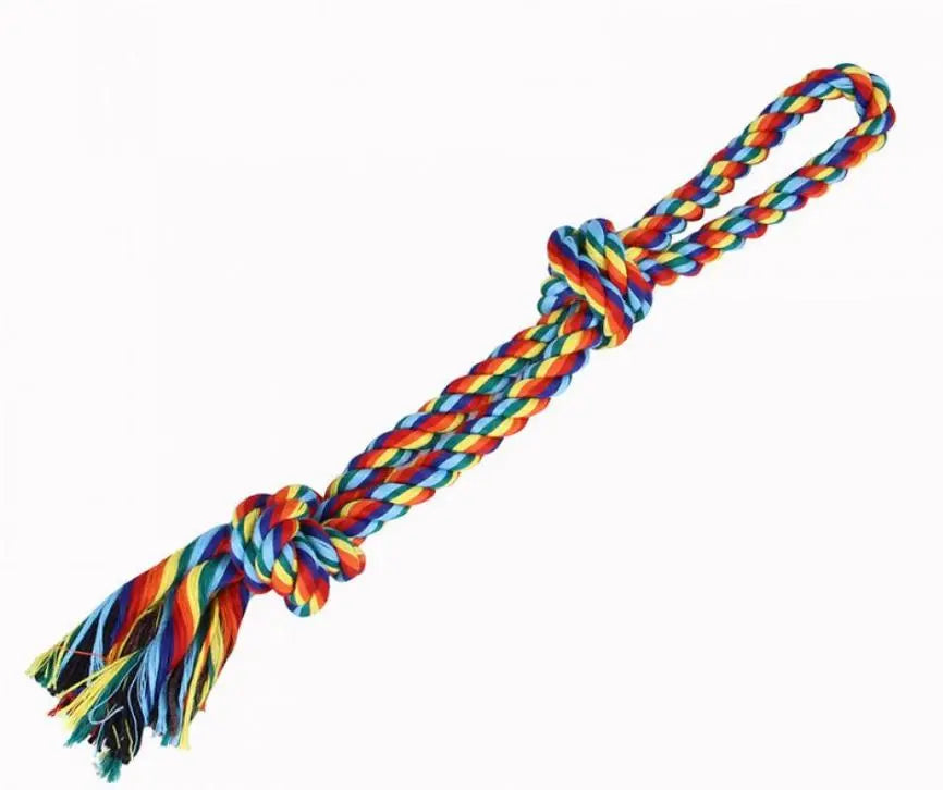 Handmade Dog Chew Toy Cotton Rope Set- 4 Pieces BearwoodEssentials-Elevated Pet Feeders