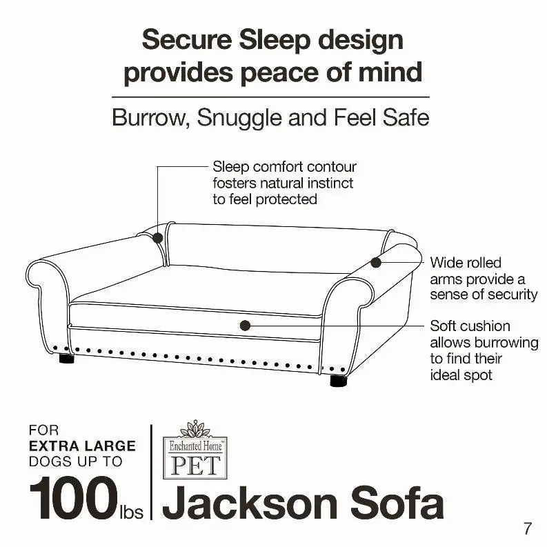 Jackson Sofa BearwoodEssentials-Elevated Pet Feeders