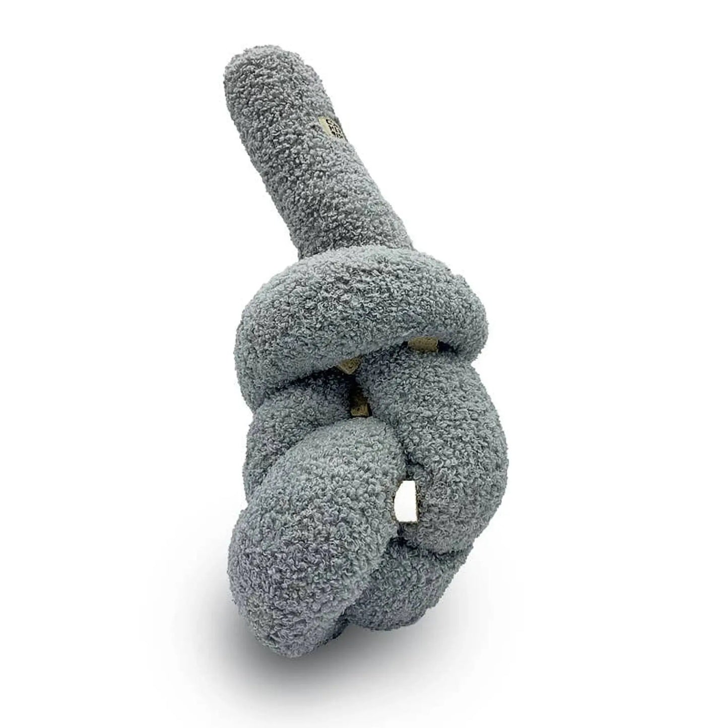 Knott Dog Plush Toy - Grey Come Here Buddy