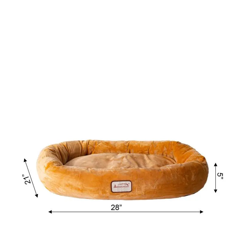 Armarkat Bolstered Pet Bed and Mat, ultra-soft Dog Bed S/M/L BearwoodEssentials-Elevated Pet Feeders