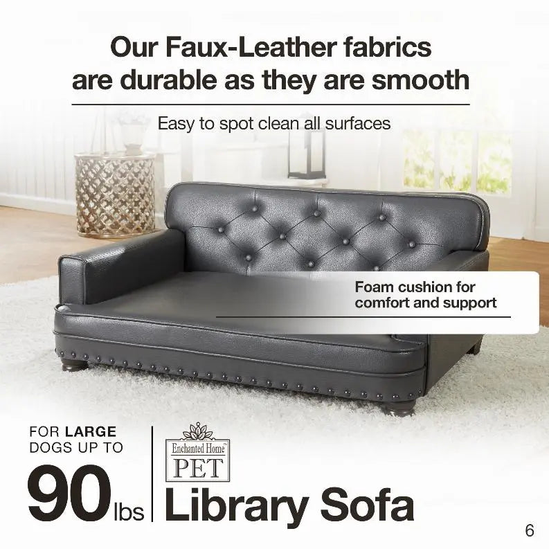 Library Sofa BearwoodEssentials-Elevated Pet Feeders