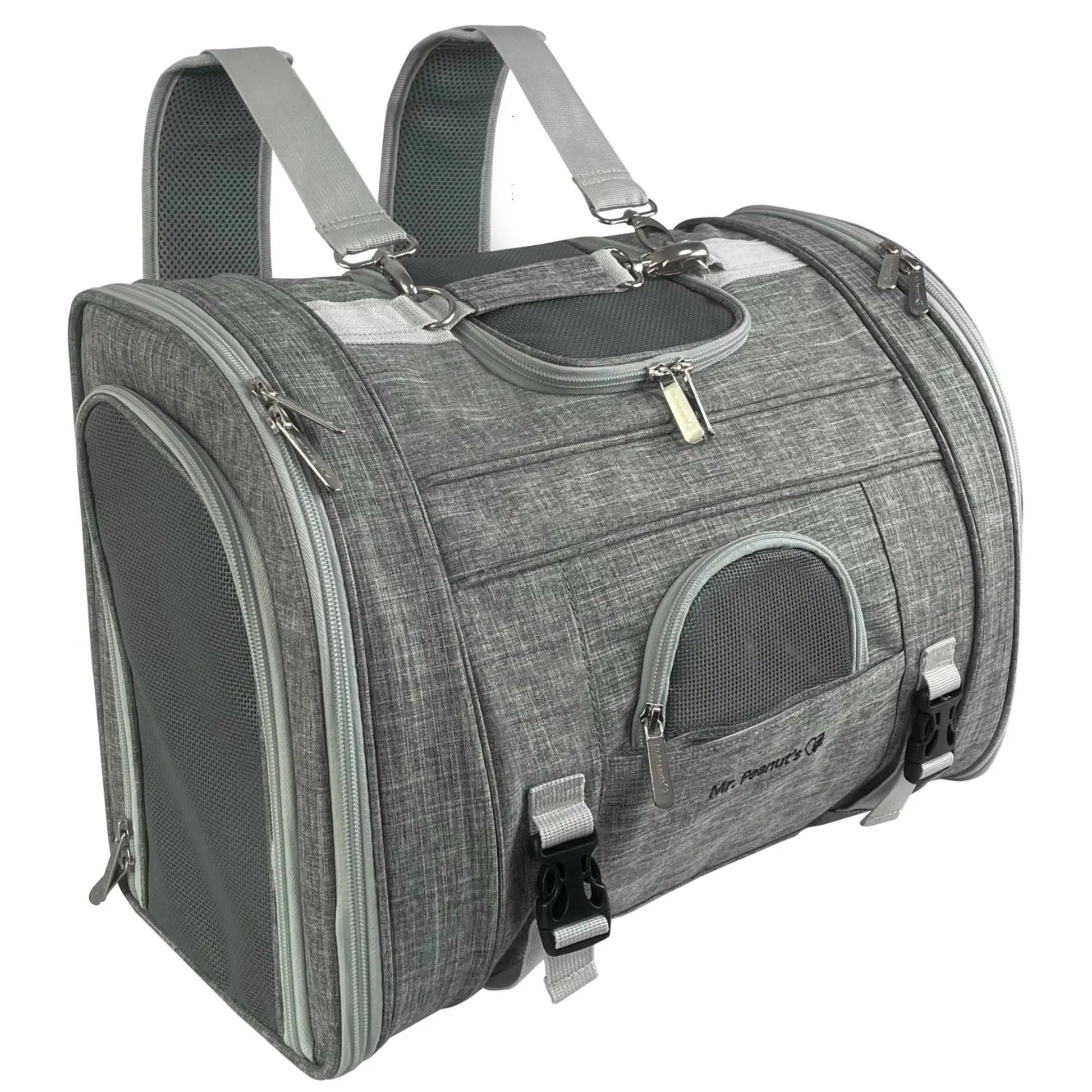 Mr. Peanut's Monterey Series Convertible Backpack Airline Capable Pet Carrier Mr. Peanut's Premium Products
