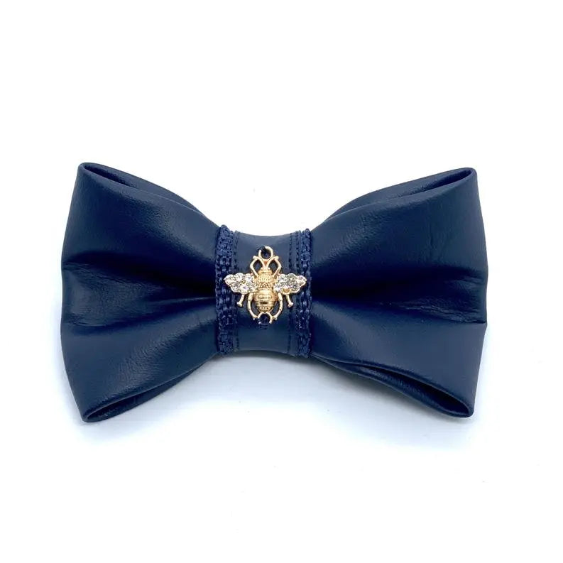 Neptune Dog Collar, Bow Tie, Leash Set BearwoodEssentials-Elevated Pet Feeders