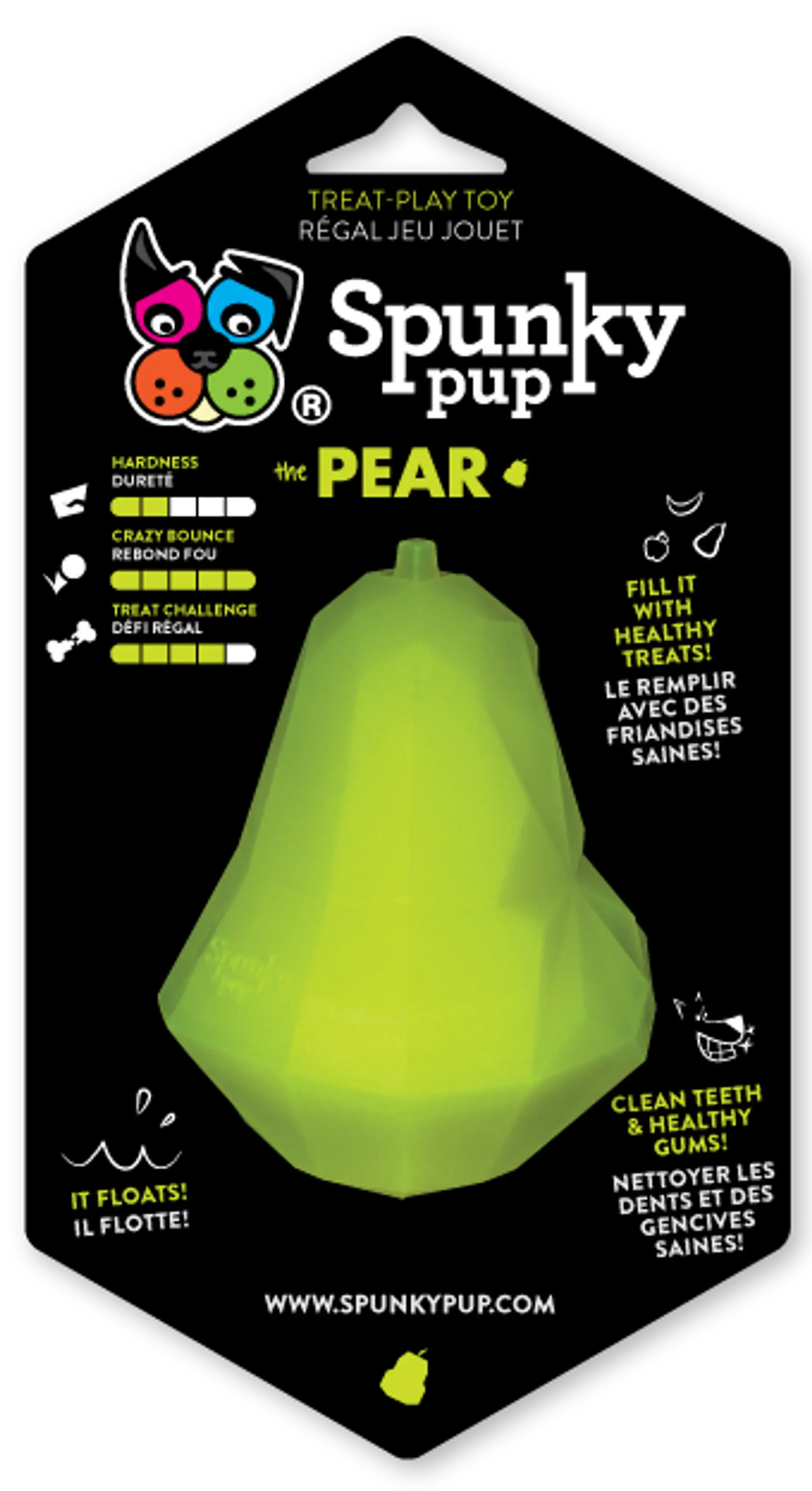 Pear Toy Spunky Pup Dog Toys
