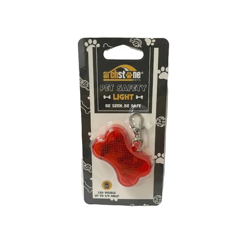 Pet Safety Light (Flashing Collar Accessory & Night Walking Attachment) BearwoodEssentials-Elevated Pet Feeders