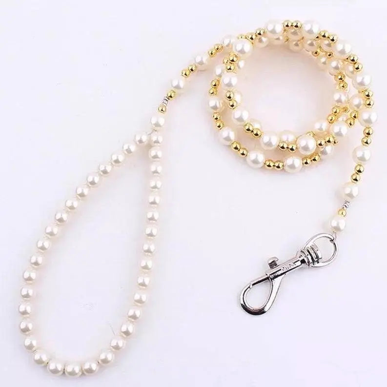 Princess in Pearls Leash BearwoodEssentials-Elevated Pet Feeders
