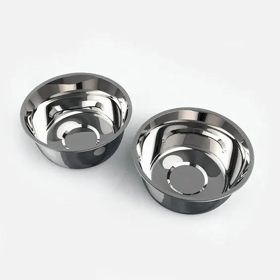 Handmade Metal dog bowl feeder rustic and functional-Raised dog feeder –  BearwoodEssentials-Elevated Pet Feeders