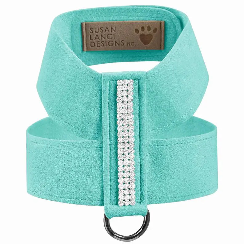 Susan Lanci Designs 3 Row Giltmore Crystals Tinkie Harness BearwoodEssentials-Elevated Pet Feeders