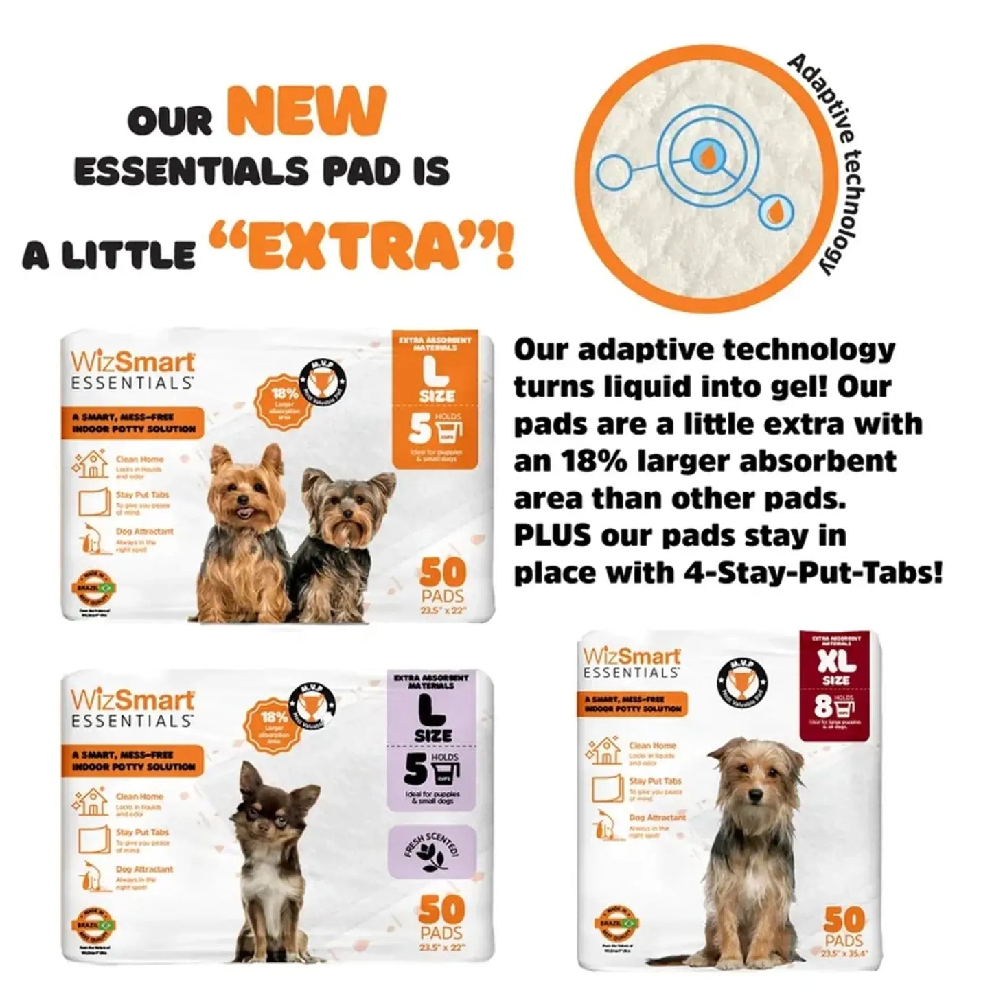 WizSmart Essentials Pads WizSmart