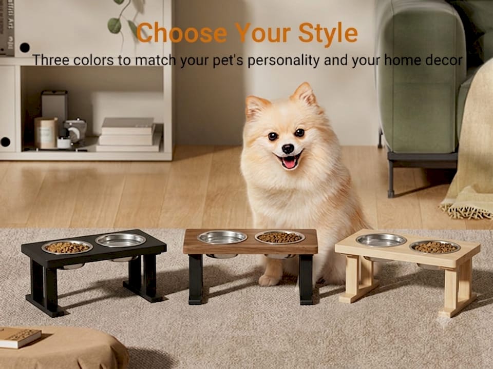 How to Match Your Pet Feeder to Home Decor BearwoodEssentials-Elevated Pet Feeders
