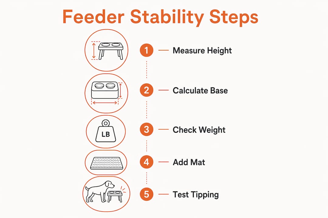 How Feeder Base Design Prevents Tipping in 2026 BearwoodEssentials-Elevated Pet Feeders