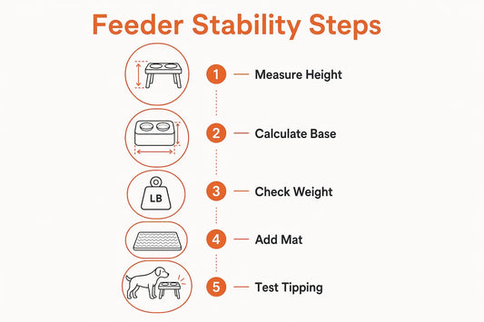 How Feeder Base Design Prevents Tipping in 2026 BearwoodEssentials-Elevated Pet Feeders