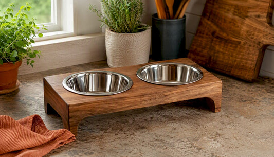 Top Easy Clean Raised Pet Feeders for Hygienic Feeding BearwoodEssentials-Elevated Pet Feeders