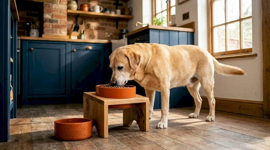 9 Signs your dog needs a raised feeder for healthier meals BearwoodEssentials-Elevated Pet Feeders