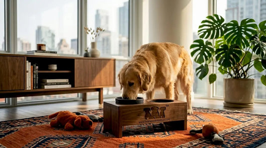 Best Luxury Dog Bowl and Stand Sets for Stylish Homes BearwoodEssentials-Elevated Pet Feeders