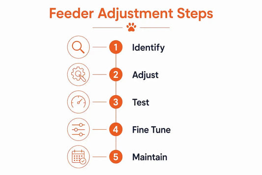 How Feeder Adjustability Works: Mechanisms Explained BearwoodEssentials-Elevated Pet Feeders