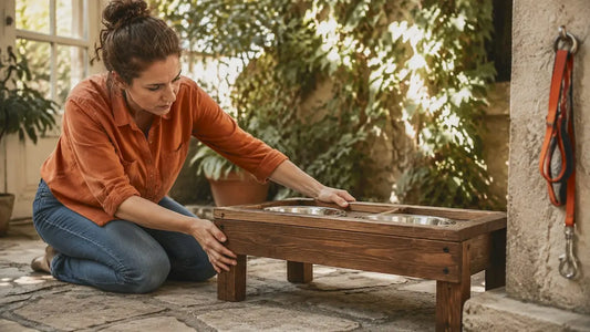 How Feeder Construction Prevents Wobbling: Pet Owner Guide BearwoodEssentials-Elevated Pet Feeders