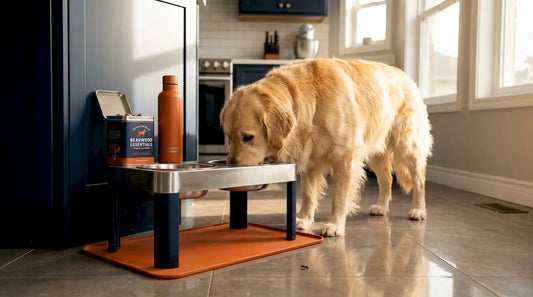 How smart pet feeder design keeps ants away BearwoodEssentials-Elevated Pet Feeders