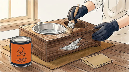 How to Seal a Wooden Dog Bowl Stand for Lasting Protection BearwoodEssentials-Elevated Pet Feeders