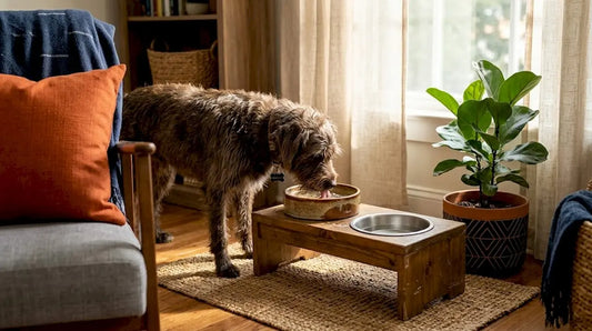 How to Style a Boho Dog Bowl Station for Design and Comfort BearwoodEssentials-Elevated Pet Feeders